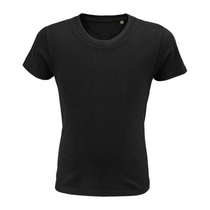 Sol`S Pioneer - Kids’ Round-Neck Fitted T-Shirt - Deep Black<br><small>EA-SO03578DBL-4A</small>