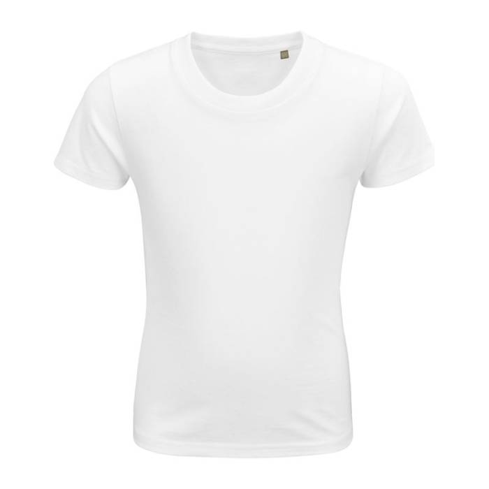 Sol`S Pioneer - Kids’ Round-Neck Fitted T-Shirt - White<br><small>EA-SO03578WH-4A</small>