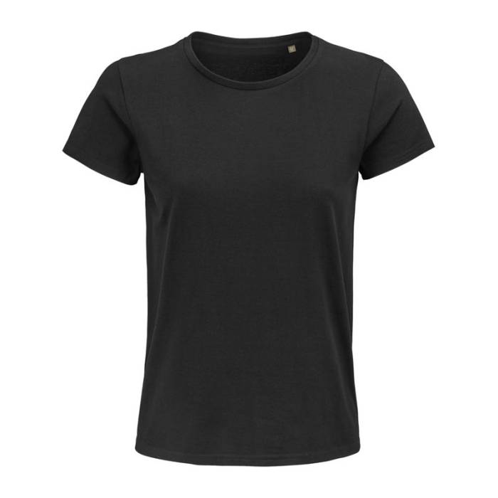 Sol`S Pioneer Women - Round-Neck Fitted T-Shirt - Deep Black<br><small>EA-SO03579DBL-2XL</small>