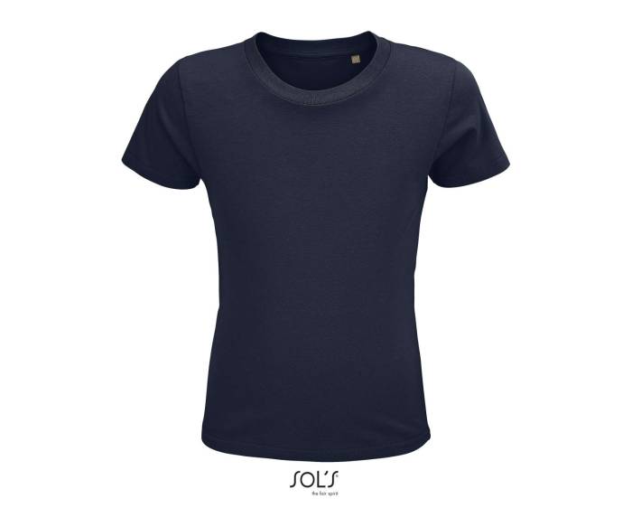 SOL`S CRUSADER KIDS - ROUND-NECK FITTED JERSEY T-S - French Navy<br><small>EA-SO03580FN-10A</small>