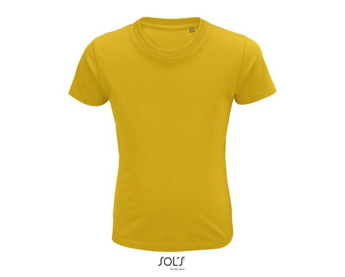 SOL`S CRUSADER KIDS - ROUND-NECK FITTED JERSEY T-S - Gold<br><small>EA-SO03580GO-10A</small>