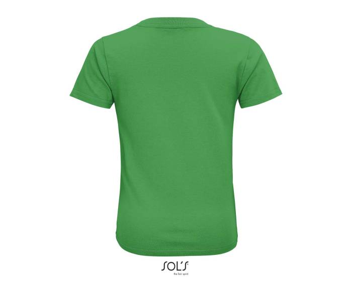 SOL`S CRUSADER KIDS - ROUND-NECK FITTED JERSEY T-S - Kelly Green<br><small>EA-SO03580KL-10A</small>