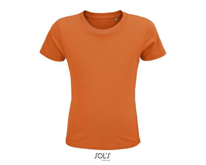 SOL`S CRUSADER KIDS - ROUND-NECK FITTED JERSEY T-S - Orange<br><small>EA-SO03580OR-10A</small>