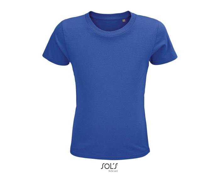 SOL`S CRUSADER KIDS - ROUND-NECK FITTED JERSEY T-S - Royal Blue<br><small>EA-SO03580RO-10A</small>