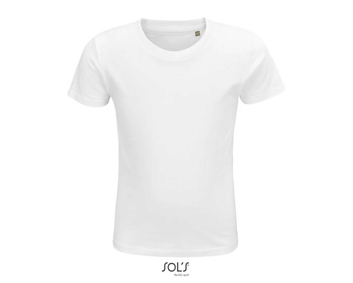 SOL`S CRUSADER KIDS - ROUND-NECK FITTED JERSEY T-S - White<br><small>EA-SO03580WH-10A</small>