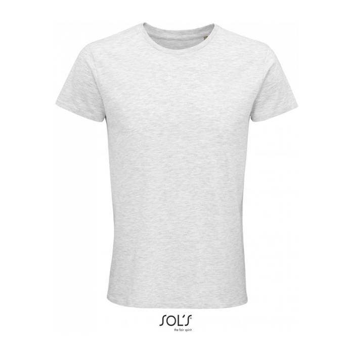 SOL`S CRUSADER MEN - ROUND-NECK FITTED JERSEY T-SH - Ash Grey<br><small>EA-SO03582AS-L</small>