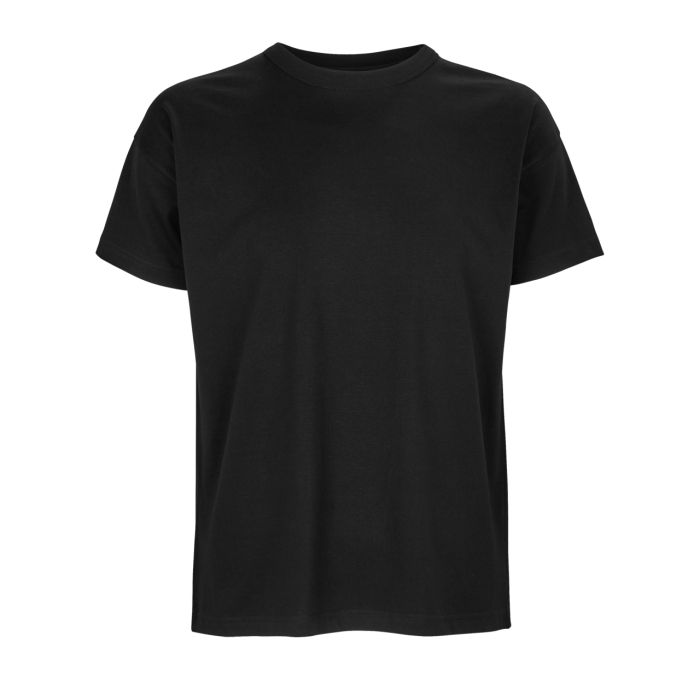 Sol`S Boxy Men`S Oversized T-Shirt - Deep Black<br><small>EA-SO03806DBL-2XL</small>