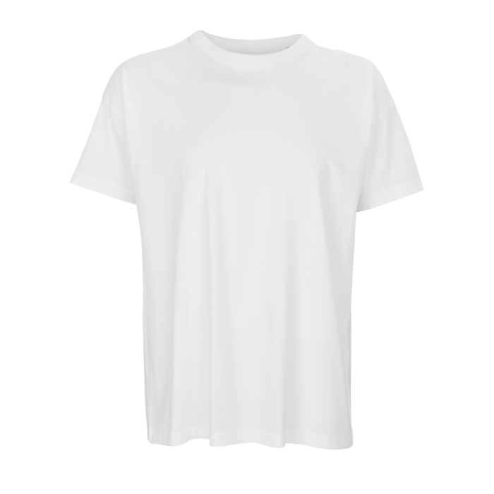 Sol`S Boxy Men`S Oversized T-Shirt - White<br><small>EA-SO03806WH-L</small>