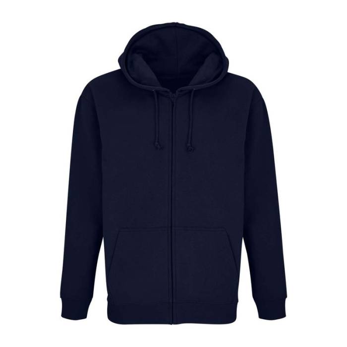 Sol`S Carter - Unisex Full-Zip Hoodie - French Navy<br><small>EA-SO03812FN-2XL</small>