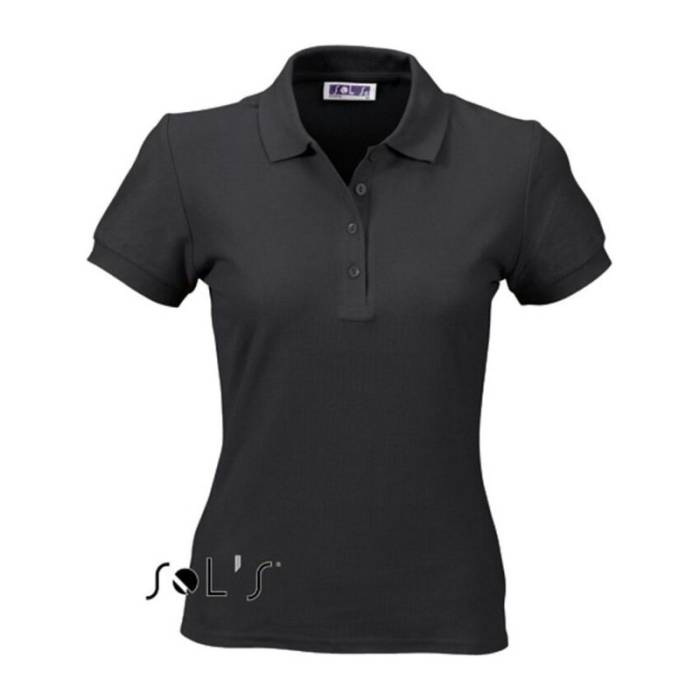 SOL`S PEOPLE WOMEN POLO SHIRT - Black<br><small>EA-SO11310BL-S</small>