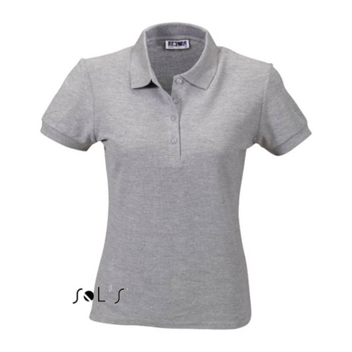 SOL`S PEOPLE WOMEN POLO SHIRT - Grey Melange<br><small>EA-SO11310GM-2XL</small>