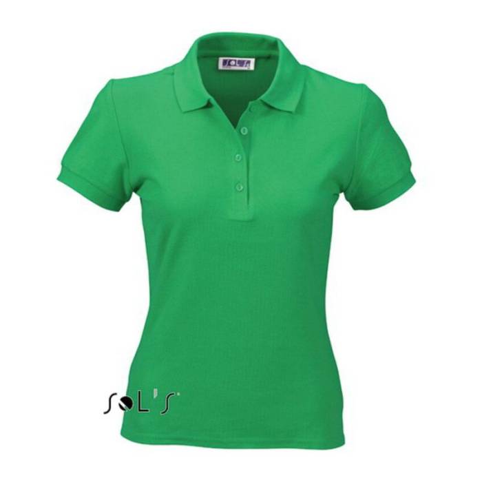 SOL`S PEOPLE WOMEN POLO SHIRT - Kelly Green<br><small>EA-SO11310KL-2XL</small>