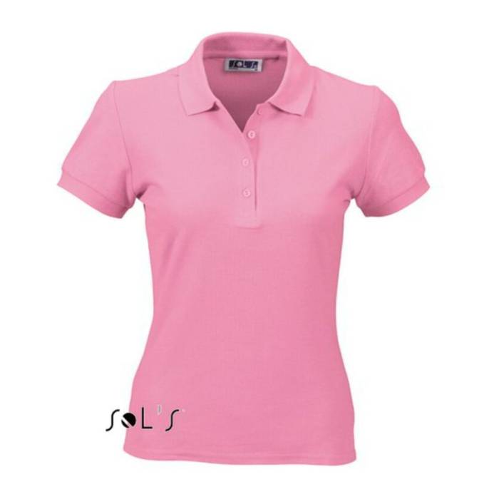 SOL`S PEOPLE WOMEN POLO SHIRT - Orchid Pink<br><small>EA-SO11310OP-2XL</small>