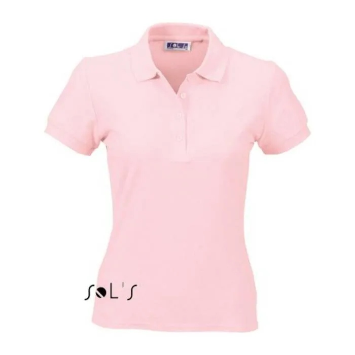 SOL'S PEOPLE WOMEN POLO SHIRT - Pale Pink<br><small>EA-SO11310PP-M</small>
