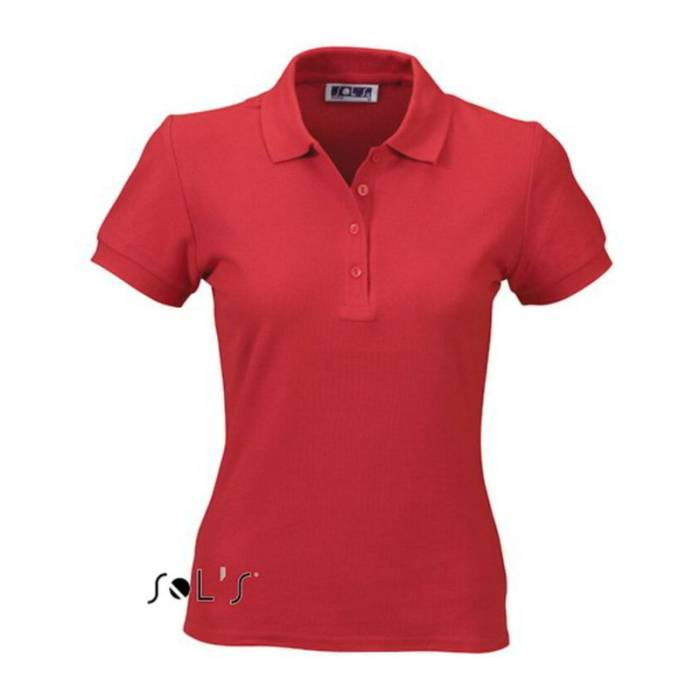 SOL`S PEOPLE WOMEN POLO SHIRT - Red<br><small>EA-SO11310RE-2XL</small>