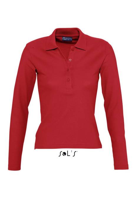 SOL`S PODIUM - WOMEN`S POLO SHIRT - Red<br><small>EA-SO11317RE-M</small>