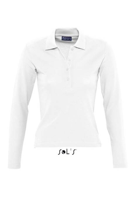 SOL`S PODIUM - WOMEN`S POLO SHIRT - White<br><small>EA-SO11317WH-S</small>