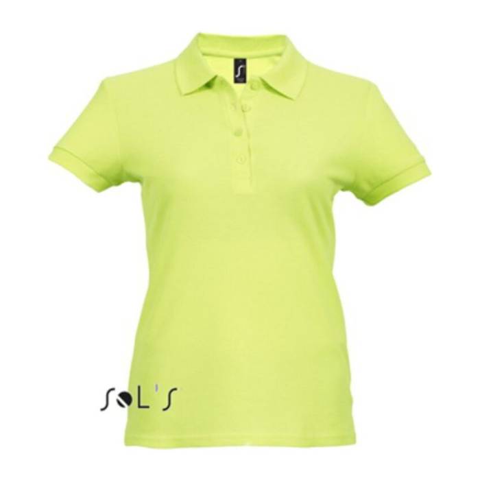 SOL`S PASSION WOMEN POLO SHIRT - Apple Green<br><small>EA-SO11338AG-2XL</small>
