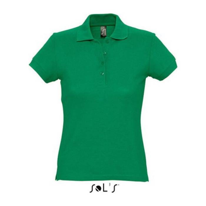 SOL`S PASSION WOMEN POLO SHIRT - Kelly Green<br><small>EA-SO11338KL-2XL</small>