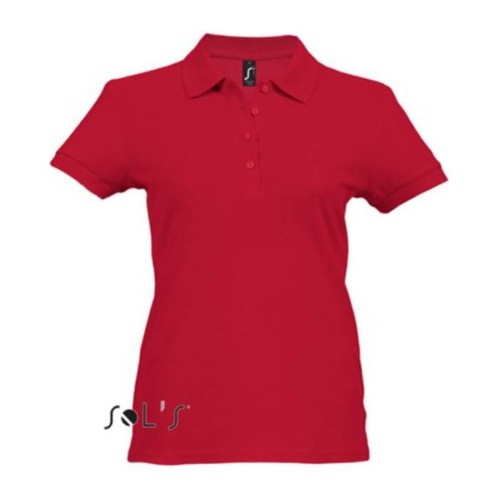 SOL`S PASSION WOMEN POLO SHIRT - Red<br><small>EA-SO11338RE-2XL</small>