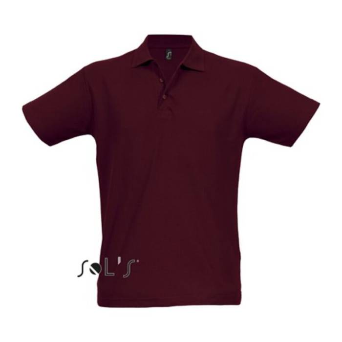 SOL`S SUMMER II MEN POLO SHIRT - Burgundy<br><small>EA-SO11342BU-L</small>