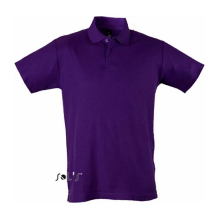 SOL`S SUMMER II MEN POLO SHIRT - Dark Purple<br><small>EA-SO11342DP-2XL</small>