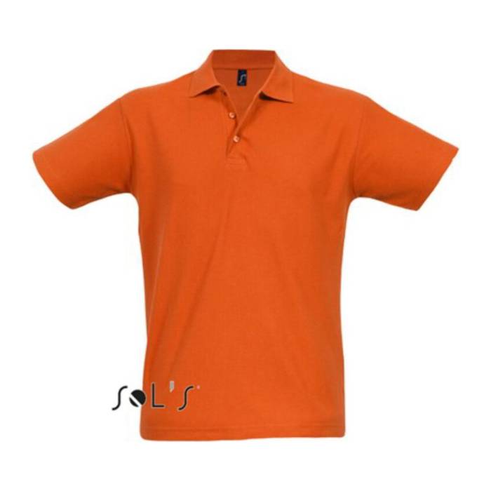 SOL`S SUMMER II MEN POLO SHIRT - Orange<br><small>EA-SO11342OR-M</small>