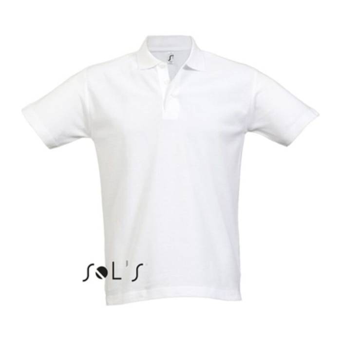 SOL`S SUMMER II MEN POLO SHIRT - White<br><small>EA-SO11342WH-L</small>