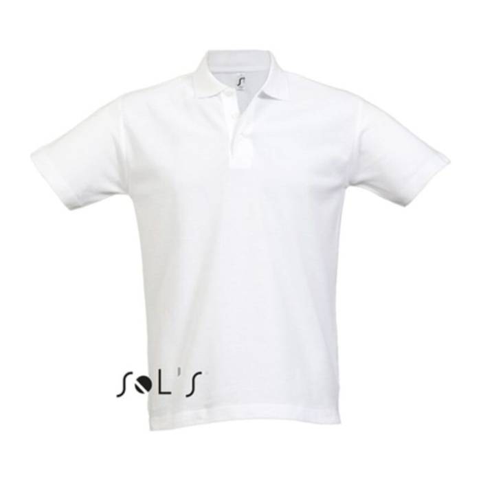 SOL`S SUMMER II MEN POLO SHIRT - White<br><small>EA-SO11342WH-S</small>