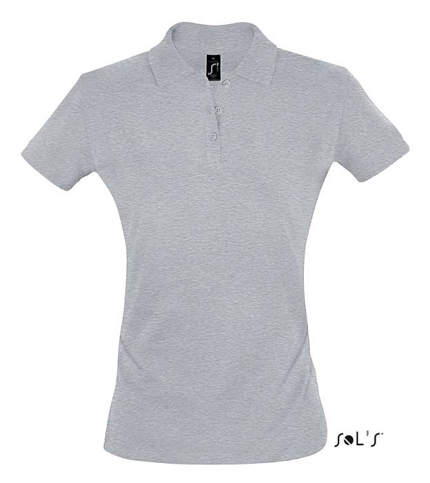 SOL`S PERFECT WOMEN - POLO SHIRT - Grey Melange<br><small>EA-SO11347GM-S</small>