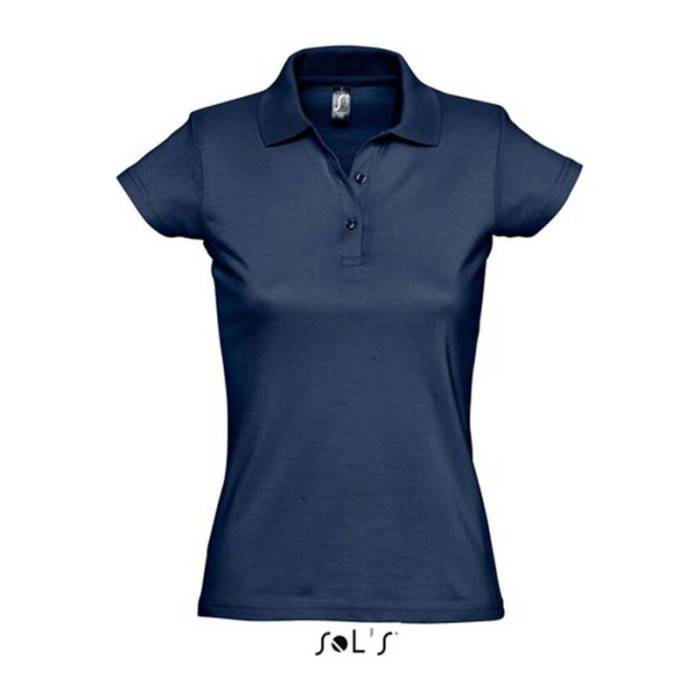 PRESCOTT WOMEN POLO SHIRT - French Navy<br><small>EA-SO11376FN-2XL</small>