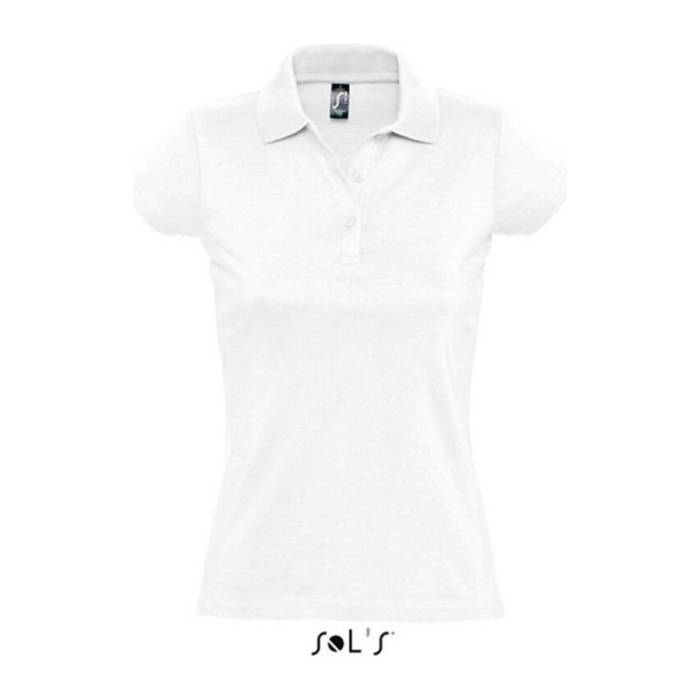 PRESCOTT WOMEN POLO SHIRT - White<br><small>EA-SO11376WH-2XL</small>