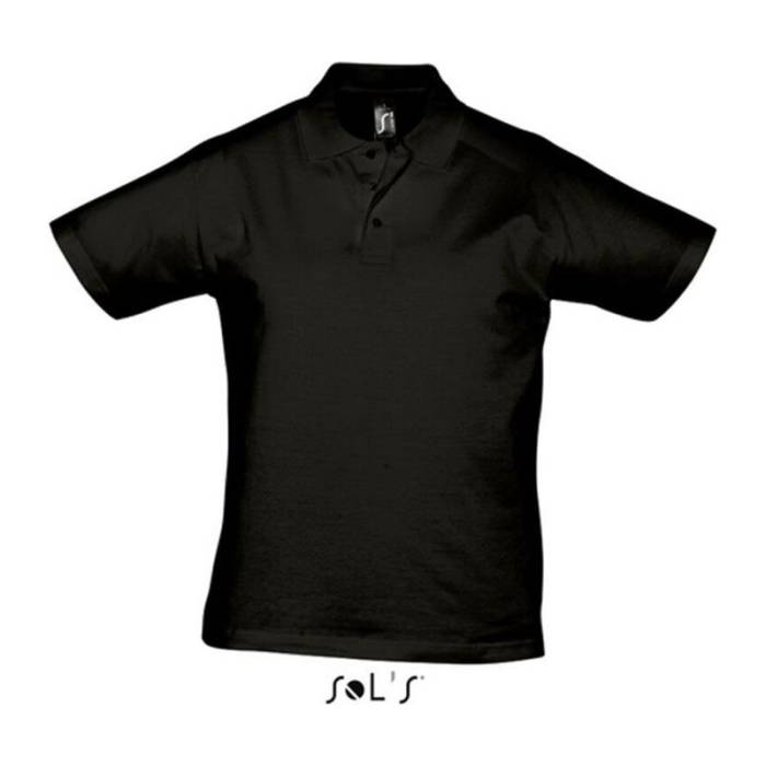 PRESCOTT MEN POLO SHIRT - Deep Black<br><small>EA-SO11377DBL-2XL</small>