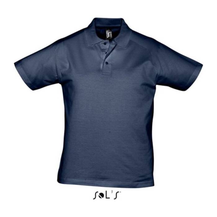 PRESCOTT MEN POLO SHIRT - French Navy<br><small>EA-SO11377FN-2XL</small>