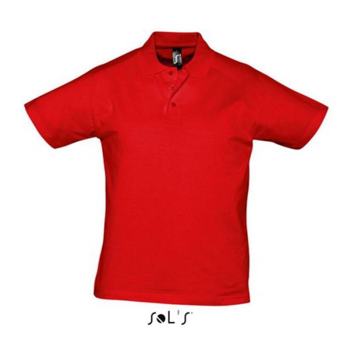 PRESCOTT MEN POLO SHIRT - Red<br><small>EA-SO11377RE-3XL</small>