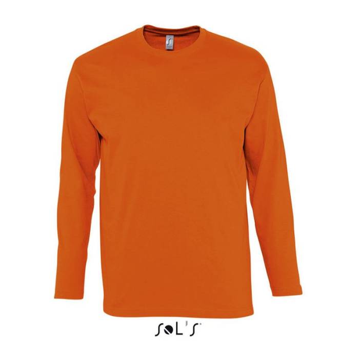 SOL`S MONARCH - FÉRFI KÖRNYAKÚ HOSSZÚ UJJÚ PÓLÓ - Orange<br><small>EA-SO11420OR-3XL</small>