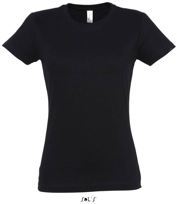 SOL`S IMPERIAL WOMEN - KÖRNYAKÚ POLÓ - Deep Black<br><small>EA-SO11502DBL-2XL</small>