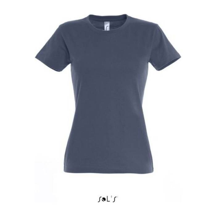 SOL`S IMPERIAL WOMEN - KÖRNYAKÚ POLÓ - Denim<br><small>EA-SO11502DE-L</small>