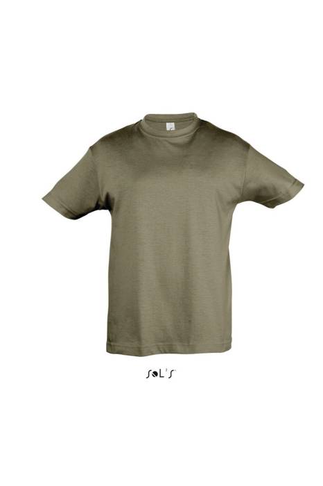 SOL`S REGENT KIDS - ROUND NECK T-SHIRT - Army<br><small>EA-SO11970AR-10A</small>