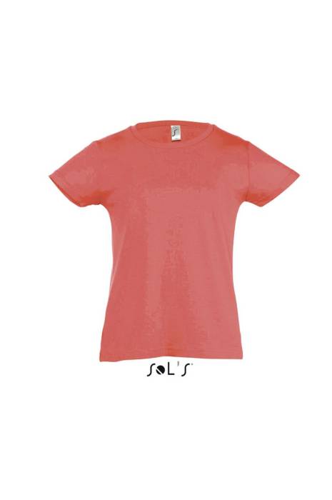 SOL`S CHERRY - GIRLS` T-SHIRT - Coral<br><small>EA-SO11981CRL-10A</small>