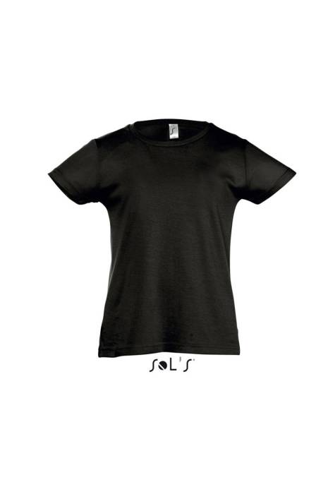 SOL`S CHERRY - GIRLS` T-SHIRT - Deep Black<br><small>EA-SO11981DBL-10A</small>