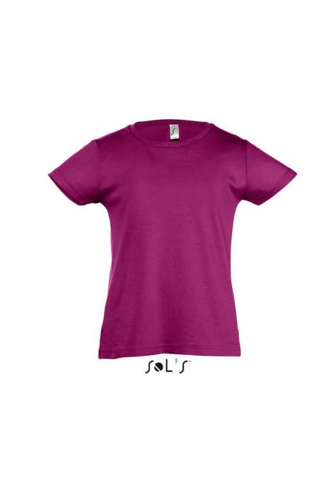 SOL`S CHERRY - GIRLS` T-SHIRT - Fuchsia<br><small>EA-SO11981FU-10A</small>