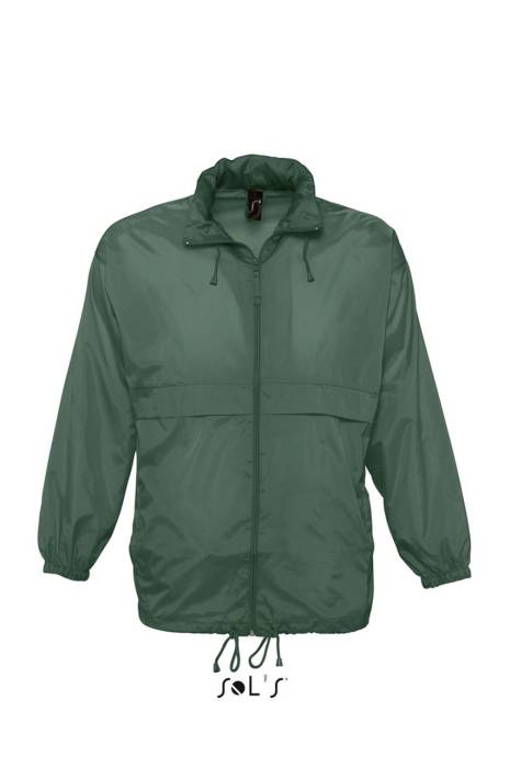 SOL`S SURF - UNISEX WATER REPELLENT WINDBREAKER - Forest Green<br><small>EA-SO32000FO-2XL</small>