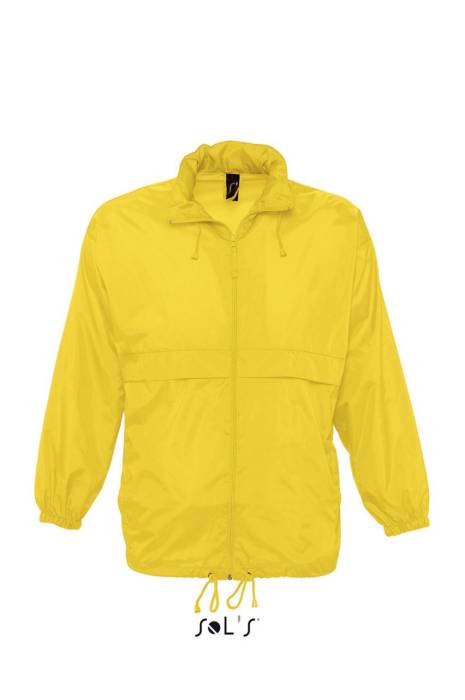 SOL`S SURF - UNISEX WATER REPELLENT WINDBREAKER - Gold<br><small>EA-SO32000GO-L</small>