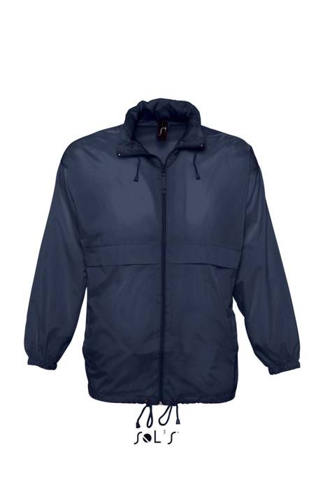 SOL`S SURF - UNISEX WATER REPELLENT WINDBREAKER - Navy<br><small>EA-SO32000NV-XS</small>