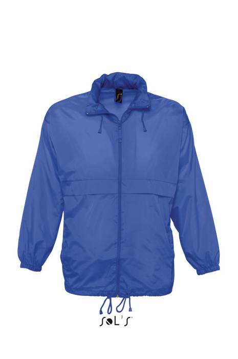 SOL`S SURF - UNISEX WATER REPELLENT WINDBREAKER - Royal Blue<br><small>EA-SO32000RO-XS</small>