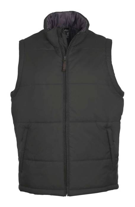 SOL`S WARM - QUILTED BODYWARMER - Charcoal Grey<br><small>EA-SO44002CHG-2XL</small>