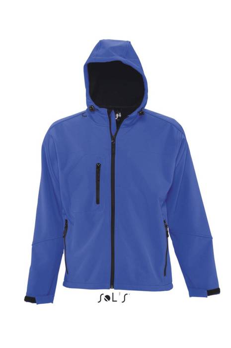SOL`S REPLAY MEN - HOODED SOFTSHELL - Royal Blue<br><small>EA-SO46602RO-S</small>