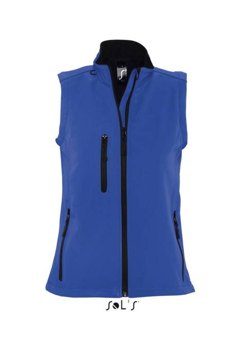 SOL`S RALLYE WOMEN - SLEEVELESS SOFTSHELL JACKET - Royal Blue<br><small>EA-SO46801RO-2XL</small>