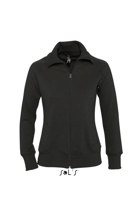 SOL`S SODA - WOMEN`S ZIPPED JACKET - Black<br><small>EA-SO47400BL-XL</small>